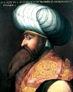 ALLORI  Cristofano Portrait of Bayezid I oil painting artist